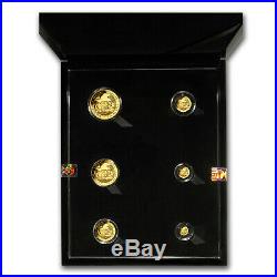 2019 Somalia 6-Coin Gold African Elephant First Struck Collection SKU#182246