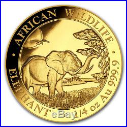 2019 Somalia 6-Coin Gold African Elephant First Struck Collection SKU#182246