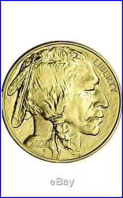 2020 1 oz Gold American Buffalo $50 BU Coin SKU#GCAB120