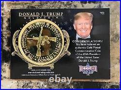 2020 Decision 2020 Donald Trump Gold Coin #TC2 42/45