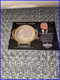 2020 Decision Series 2 Donald J. Trump Gold Coin TC1 #24/45