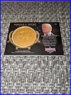 2020 Decision Series 2 Donald J. Trump Gold Coin TC5 #38/45