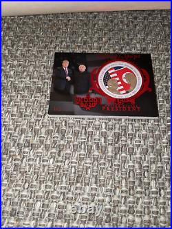 2020 Decision Series Donald J. Trump Gold Coin Red Foil TC1 #1/1