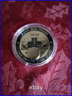 2020 Ford Shelby Gt500 Senior Master Collectors Coin Uber Rare Super Short Run