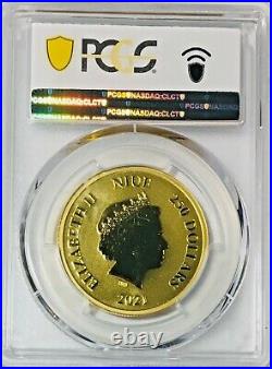 2021 Niue $250 Gold DISNEY LION KING Hakuna Matata Coin PCGS MS70 FS Pop 4