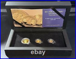 2021 Princess Diana 60th Birthday Gold Fractional Sovereign Coin Set