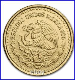 2022 1/10 oz. 999 BU GOLD MEXICAN LIBERTAD ONZA COIN Collectible Investment