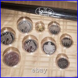 2022 Negro League Coin Set Collection 8 Coins 1 Medal Unique Set Very Rare