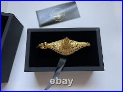 2023 5 Oz Djibouti Silver Gold Colored 3D Magic Lamp Proof-like Aladdin Genie
