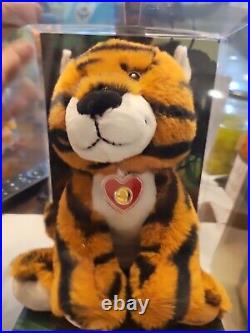 2023 Solomon Islands My Goldheart Tiger 0.5g Gold Coin withPlush Toy Mintage 5000