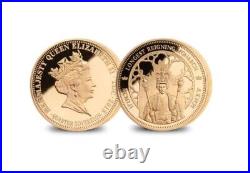 22ct Gold Queen Elizabeth II 2015 Longest Reigning Monarch 3 Piece Sovereign Set