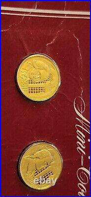 24 Karat Gold Signers of Declaration Independence Coin Collection