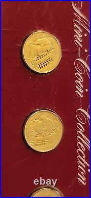 24 Karat Gold Signers of Declaration Independence Coin Collection