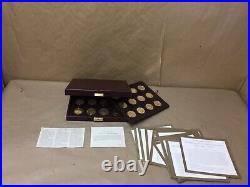 24 pc. $100 million american gold classics collection coins collectibles