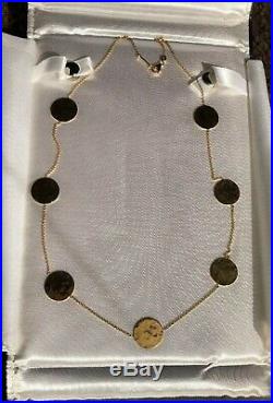$2600 Roberto Coin Necklace 18K CHIC AND SHINE Collection with box