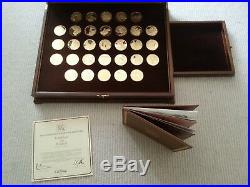 31 coins in 24k GOLD on 1oz SILVER Johannes Vermeer rare collectable medals