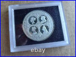 3 Coin Set 1 Gold 2 Silver Victoria Crown Proofs 20/50/100 Turks and Caicos