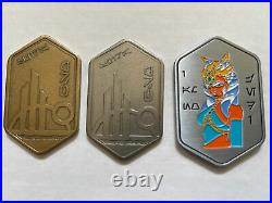 3 Coins Star Wars Galaxys Edge Spira Black Spire Outpost Ahsoka Tano Gold Silver