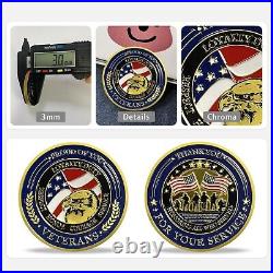 42Pcs Thank You Gift for Men Women Military Veterans Appreciation Challenge Coin