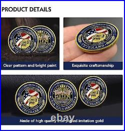 50Pack Military Challenge Coins Veterans Coin Thank You for Your Service Gifts