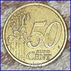 50 EUR CENT Coin ITALY 2002 RARE Marcus Aurelius Precious Collections