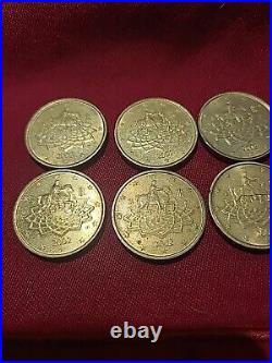 50 EUR CENT ITALY 2002 RARE Set Of 8 Coins Marcus Aurelius Collections
