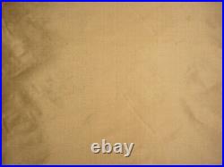 5-5/8y Lee Jofa Deep Coin Gold Silk Taffeta Drapery Upholstery Fabric
