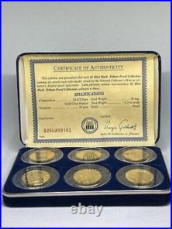 $5 Mint Mark #6 Coin Proof Gold Set Collection