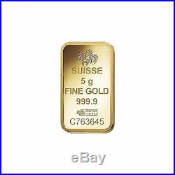 5gram Pure. 9999 Gold Love Always Pamp Suisse Sealed Bar $298.88 Sale