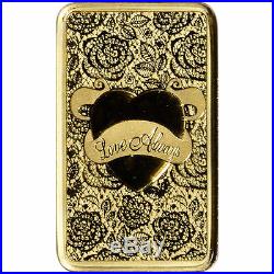 5gram Pure. 9999 Gold Love Always Pamp Suisse Sealed Bar $298.88 Sale