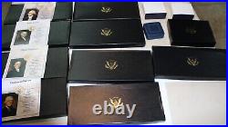 6 Collections, Franklin Mnt US Pres Dollar Collection Gold Ed 20 coins+2009