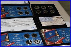 6 Collections, Franklin Mnt US Pres Dollar Collection Gold Ed 20 coins+2009