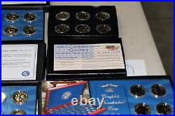 6 Collections, Franklin Mnt US Pres Dollar Collection Gold Ed 20 coins+2009