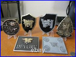 Details about    5 Seal Team Six DEVGRU Challenge Coins Squads Blue Gold Black Silver & Grey 