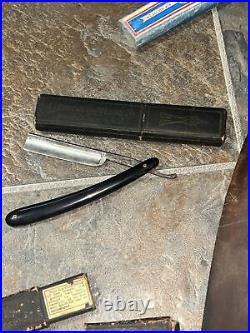 6 Straight Razor Collection Pakistan, Gold Coin, Imperial, Wester Bros