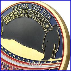 82 Pcs Military Challenge Coins Veterans Thank You for Your Service Appreciation