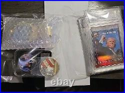 999 Donald J Trump Silver Bullion In HUGE Mixed Lot Of Rare Collectibles