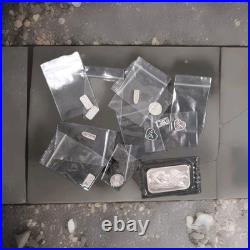 999 Silver Bullion- COLLECTION Mixed Lot 11x Bars Precious Metals- BU -Gift
