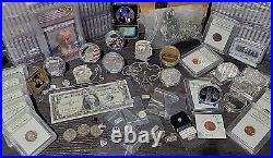 999 Silver Bullion In HUGE, MIXED Lot Of COLLECTIBLES, Gifts, 1ct Diamond ++++