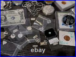 999 Silver Bullion In HUGE, MIXED Lot Of COLLECTIBLES, Gifts, 1ct Diamond ++++