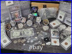 999 Silver Bullion In HUGE, MIXED Lot Of COLLECTIBLES, Gifts, 1ct Diamond ++++