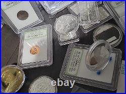 999 Silver Bullion In HUGE, MIXED Lot Of COLLECTIBLES, Gifts, 1ct Diamond ++++