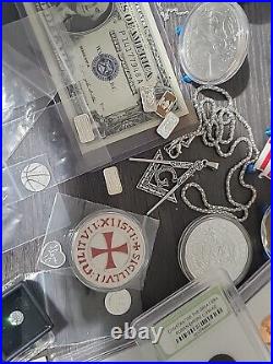 999 Silver Bullion In HUGE, MIXED Lot Of COLLECTIBLES, Gifts, 1ct Diamond ++++