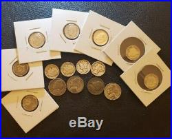 ASE, 90%, 40%, 35% silver coins, Error, BU, Proof, Over 195 Coin Collection