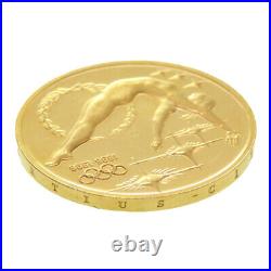 AUTHENTIC Australia $ 200 Elizabeth II 1993 Olympicscoin Gold K21.6 YG