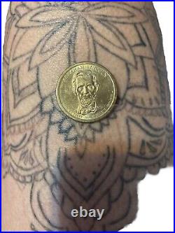 Abraham Lincoln Gold Coin! Super Good, Perfect Fit For Collectors! Sick Coin