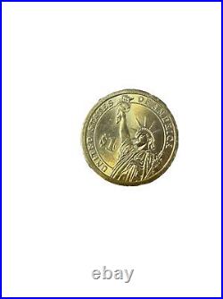 Abraham Lincoln Gold Coin! Super Good, Perfect Fit For Collectors! Sick Coin