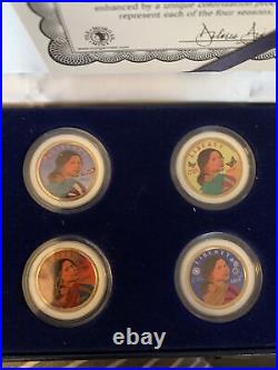 All Seasons Sacagawea Collection Year 2000. 24kt Gold Plated Uncirculated