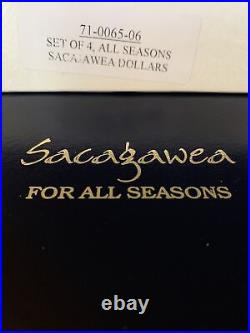 All Seasons Sacagawea Collection Year 2000. 24kt Gold Plated Uncirculated