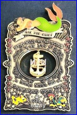 Amazing 3.5 Navy USN Chiefs Pride CPO Challenge Coin El Jefe Shiny Gold
